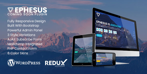 Ephesus - Complemento creativo de WordPress próximamente