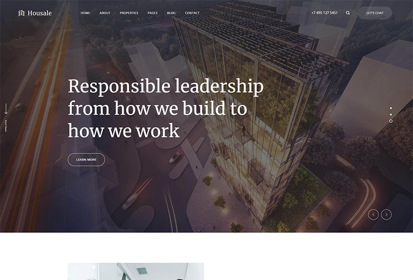 Housele - Thème WordPress du groupe immobilier