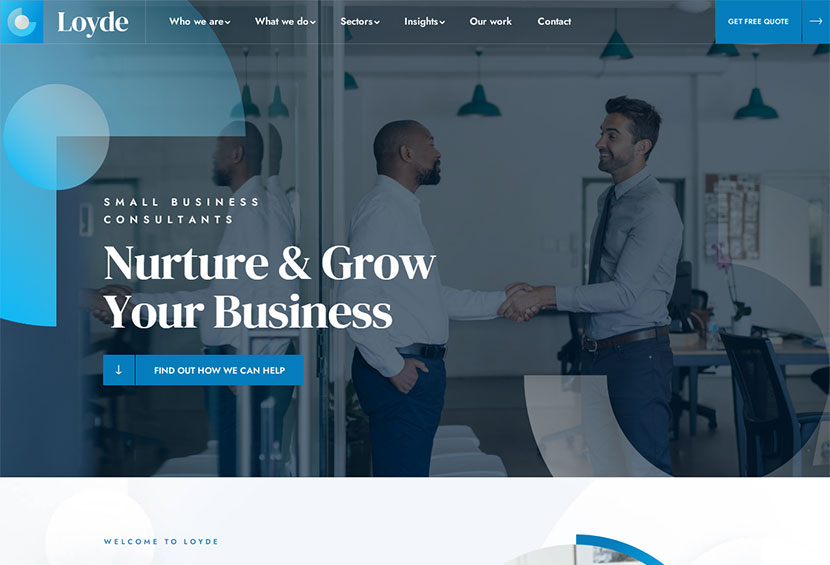Loyde - Thème WordPress pour les entreprises de conseil
