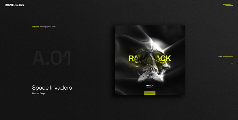 Rawtracks - Tema musica e DJ