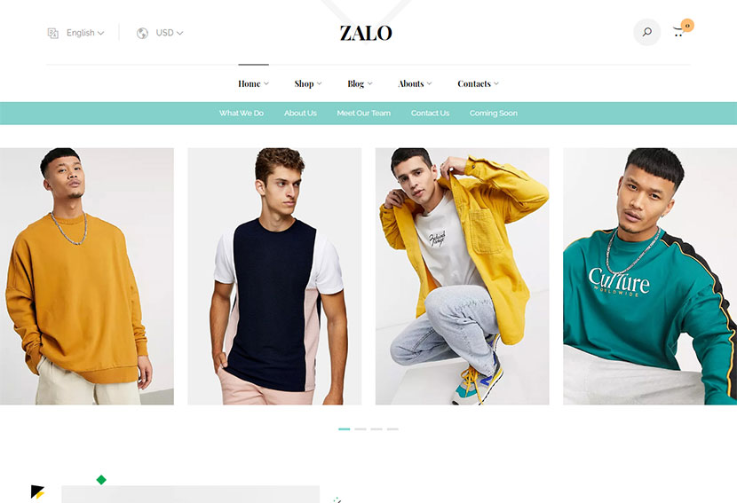Zalo 時尚 - WooCommerce 主題