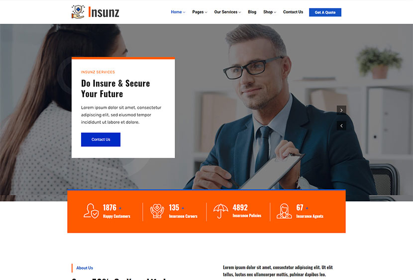 Insunz - موضوع وورد وكالة التأمين