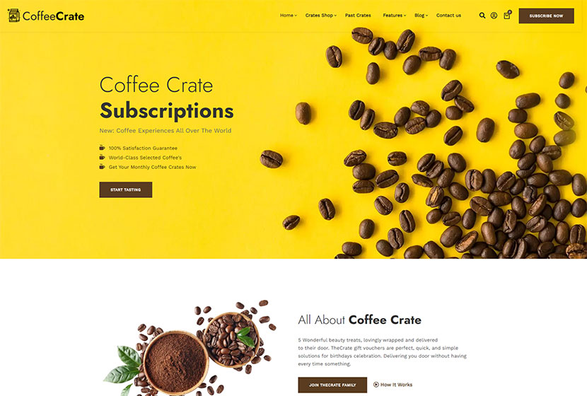 TheCrate - Scatola di abbonamento WooCommerce