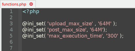 Cómo aumentar el límite de memoria de WordPress y cargar el tamaño máximo 22 WP System Status - Adjusting Theme Functions
