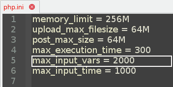 Cómo aumentar el límite de memoria de WordPress y cargar el tamaño máximo 15 Increase Max Input Vars - PHP INI