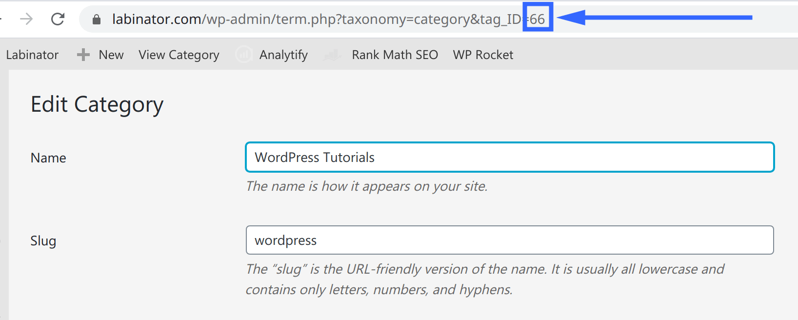 วิธีค้นหา WordPress Page ID หรือ Post ID - คู่มือฉบับย่อ (2022) 5 How To Find WordPress Category ID
