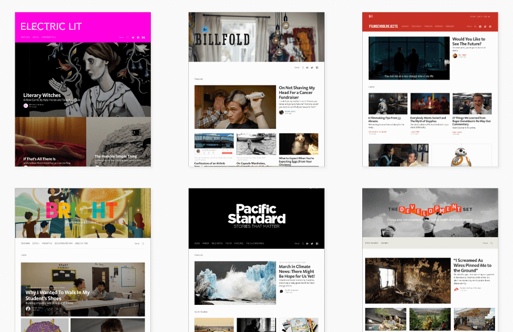 중간 대 Wordpress - 2022년 최고의 블로그 플랫폼 7 Picture of Medium Themes