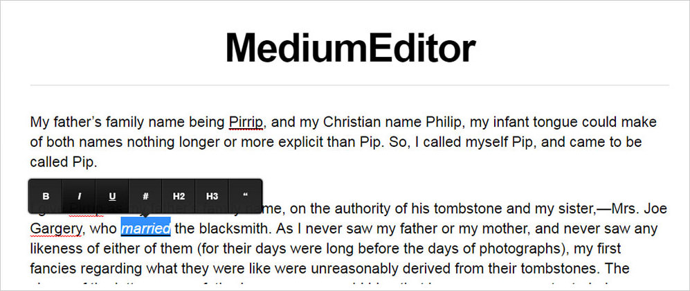중간 대 Wordpress - 2022년 최고의 블로그 플랫폼 9 Picture of Medium Text Editor