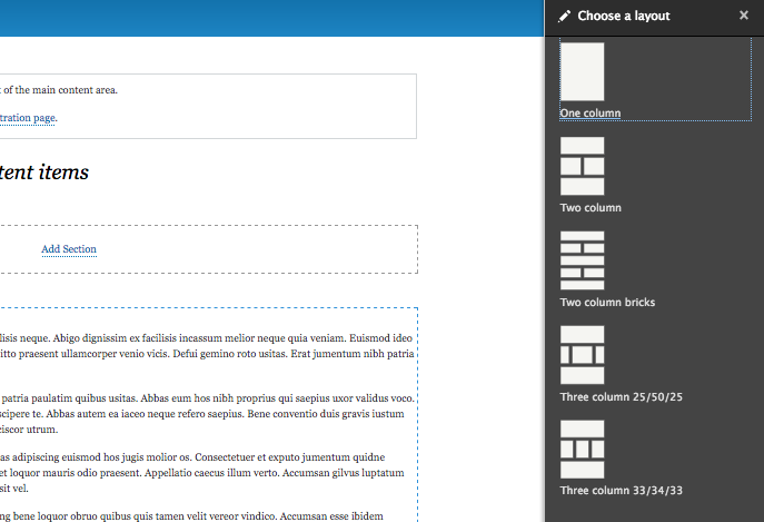 Drupal vs. WordPress 5 drupal layout editor