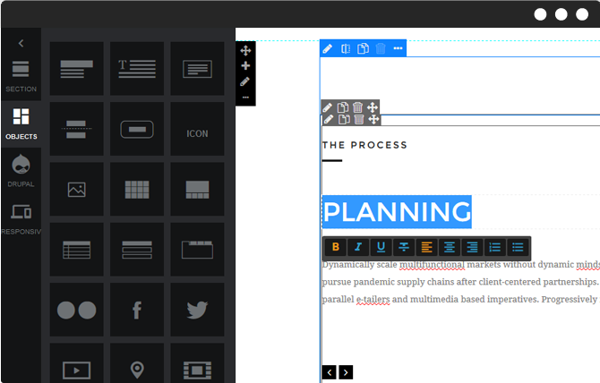 Drupal vs. WordPress 6 drupal third party page builder