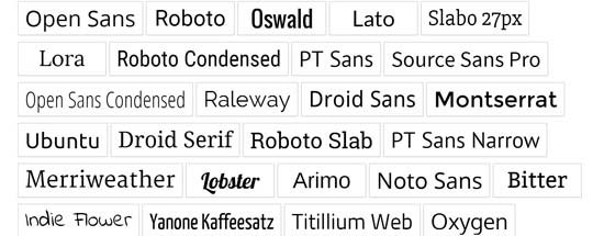 คุณสมบัติของธีม WordPress ที่เหนือกว่าและการออกแบบ 4 Typography Example WordPress