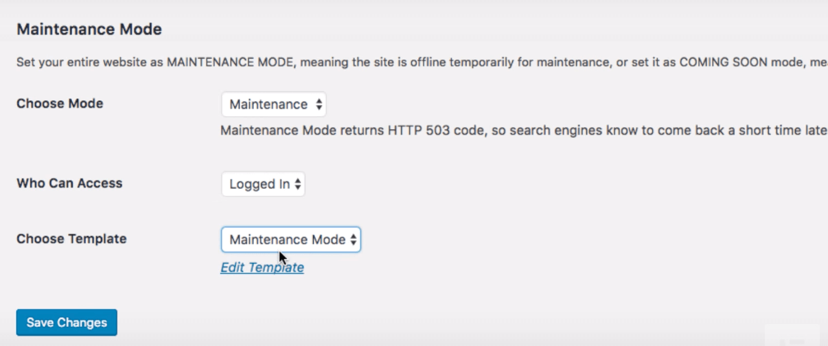 如何啟用維護模式 5 elementor maintenance mode page