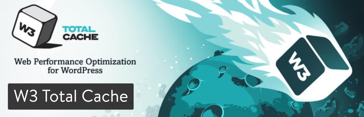 Ultimate Caching Plugin の比較 (2022) 5 w3 total cache plugin logo image