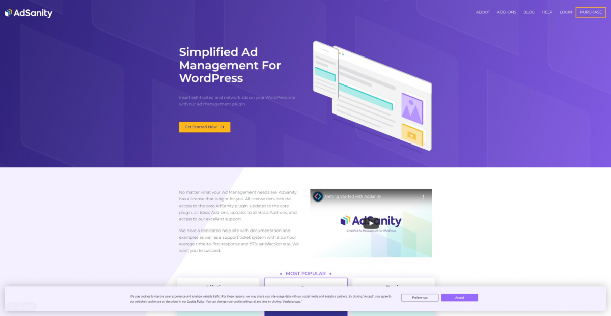adsanity amazon 제휴 플러그인 홈페이지
