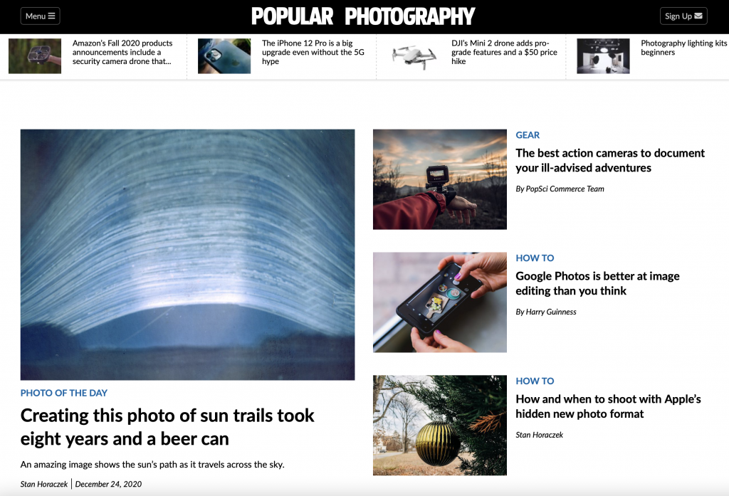 meilleurs endroits sur internet pour apprendre la photographie