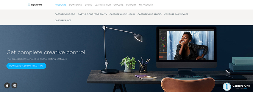 Software di fotoritocco Capture One