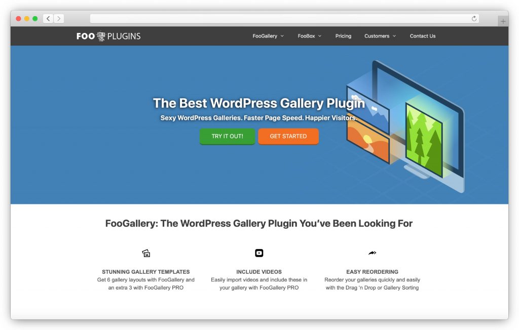 FooGallery-Schnittstelle - WP-Galerie-Plugin