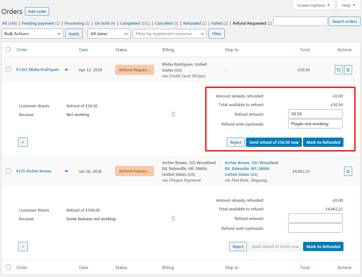 Zarządzaj zwrotami za pomocą wtyczki WooCommerce Smart Refund