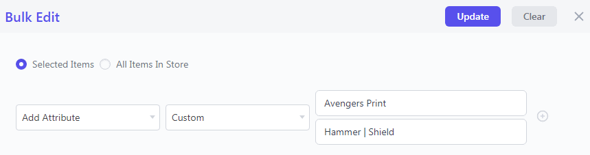Adicione atributos personalizados a produtos em massa no WooCommerce
