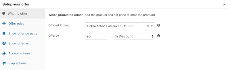 Pacchetto upsell del kit videocamera GoPro