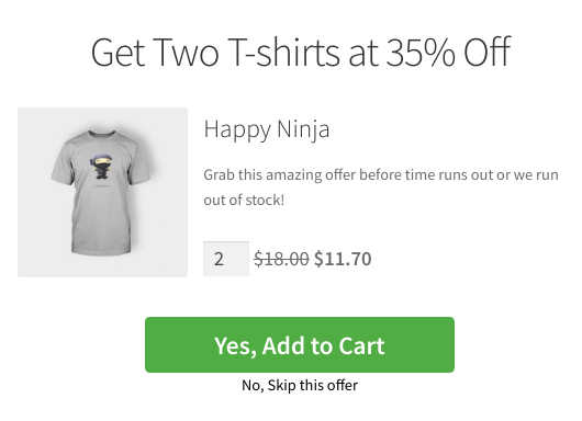 WooCommerce 1 つ買うともう 1 つもらえる例