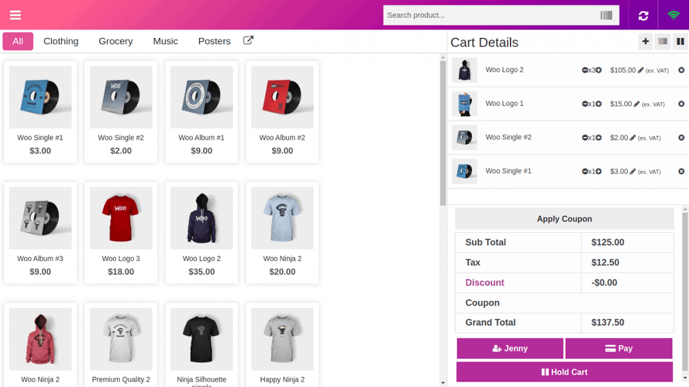 Система торговых точек для WooCommerce