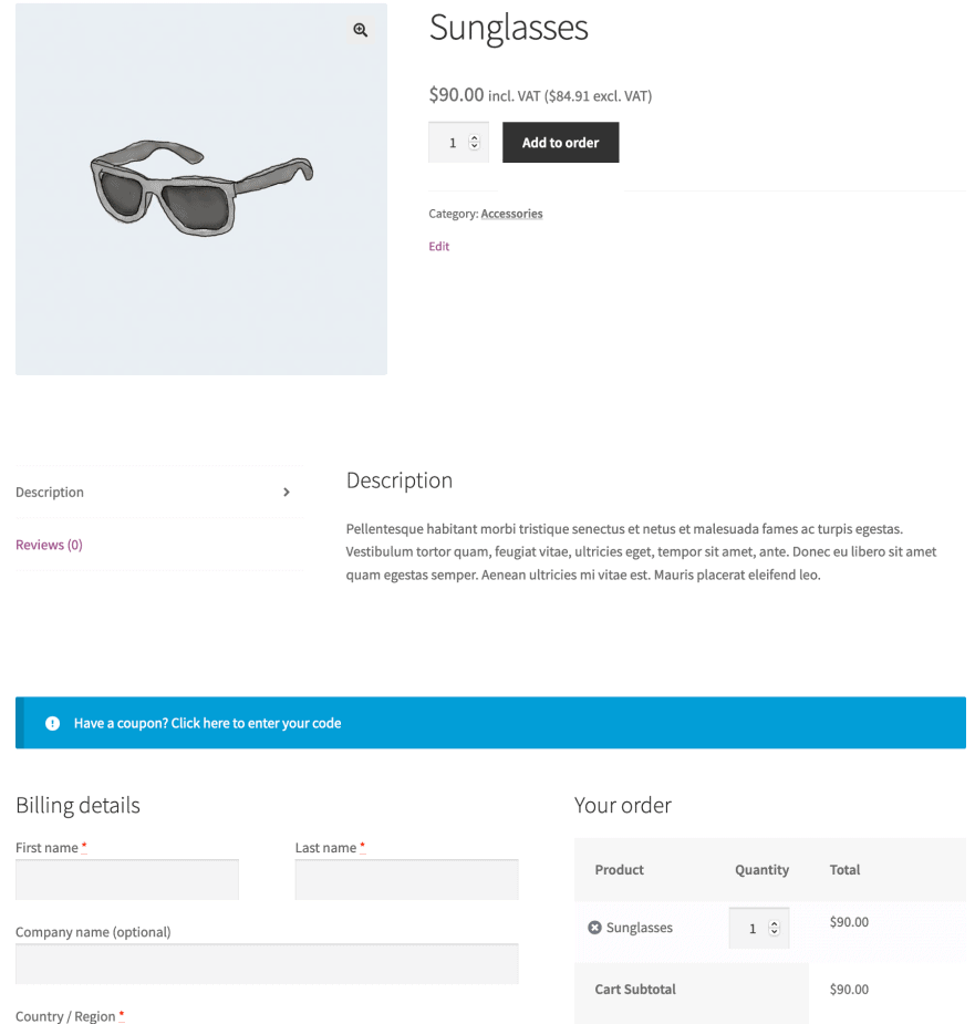 WooCommerce 一頁結賬插件