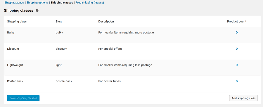 Cursuri de livrare WooCommerce