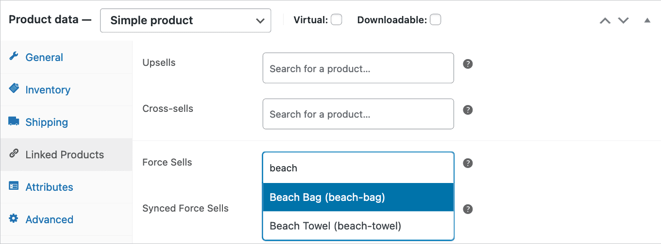 WooCommerce 強制販売構成