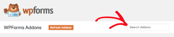 cari addon wpform