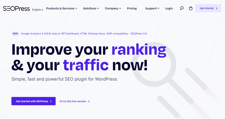 SEOPress - SItemap 的最佳 WordPress 插件