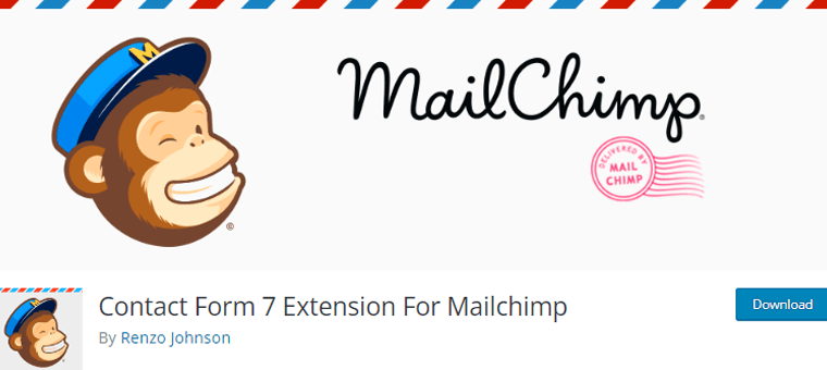Modulo di contatto 7 Estensione per Mailchimp WordPress Plugin