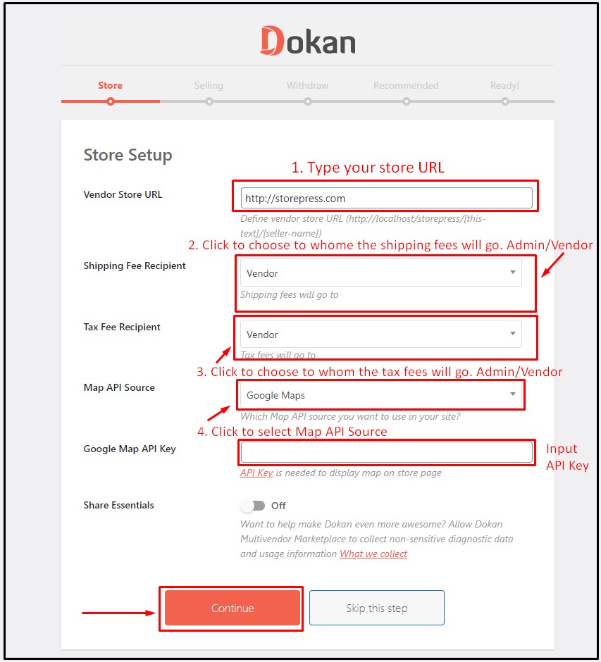 สร้างเว็บไซต์ woocommerce ที่มีผู้ค้าหลายราย