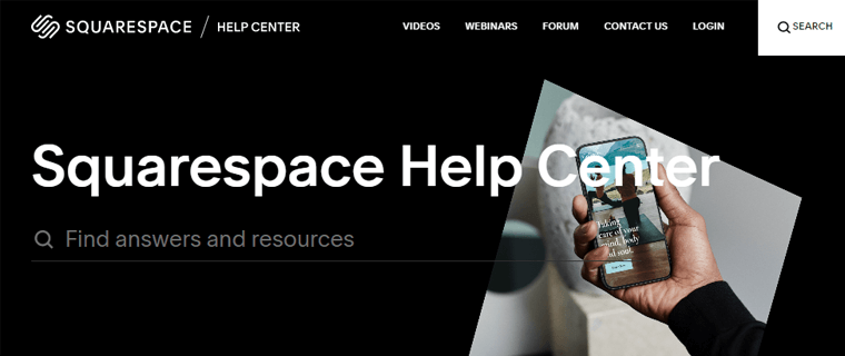 Squarespace'de Müşteri Desteği