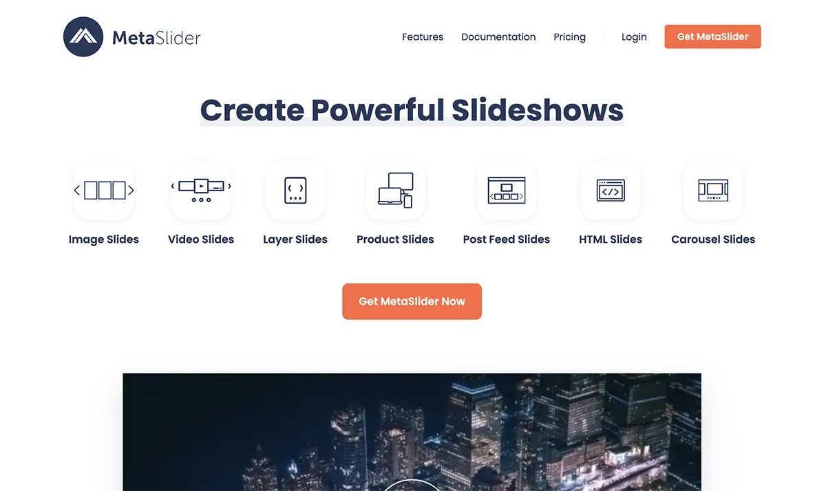 Metaslider Complementos de WordPress para fotógrafos