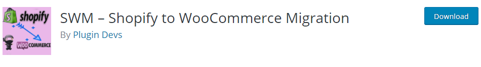 Migración de SWM Shopify a WooCommerce