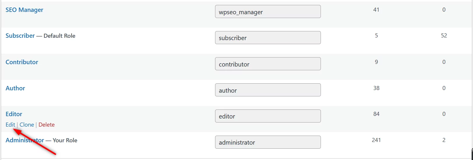 自定義 WordPress 編輯角色