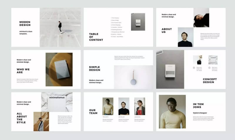 MODEN - Powerpoint 样式模板