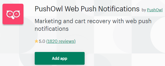 Powiadomienia web push PushOwl