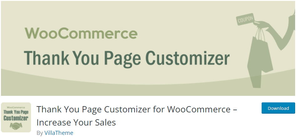 WooCommerce에 대한 감사 페이지 사용자 정의