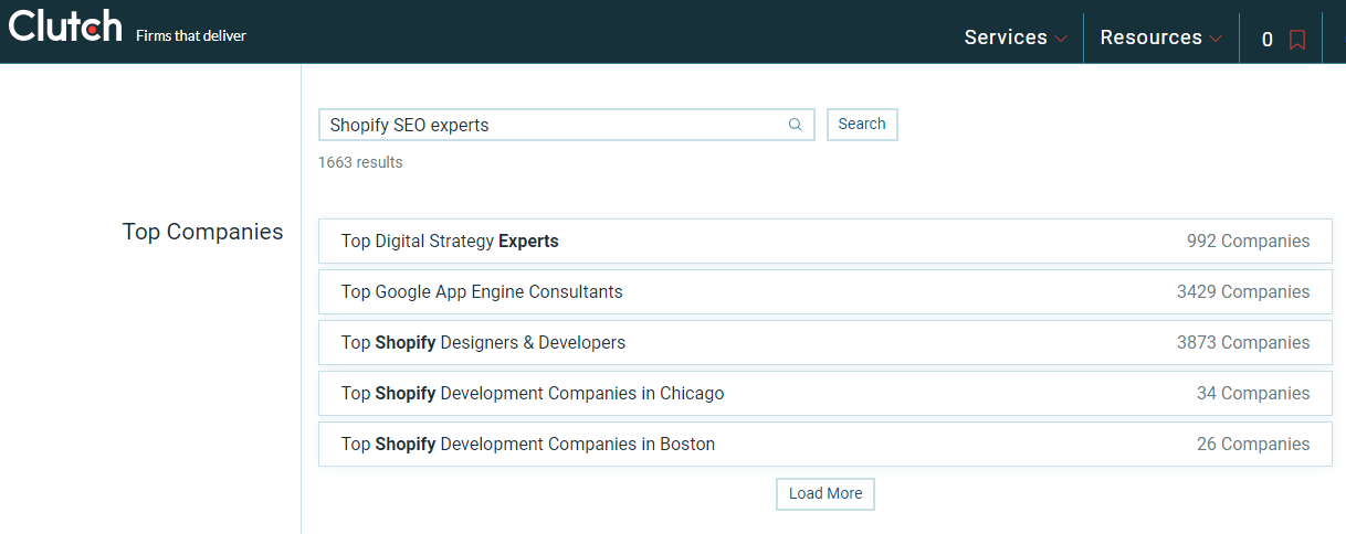 Kupplung Shopify SEO-Experten
