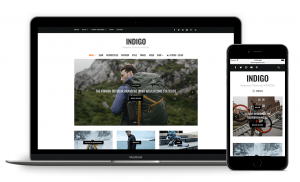 Indigo cea mai bună temă de dezvoltare a site-ului wordpress