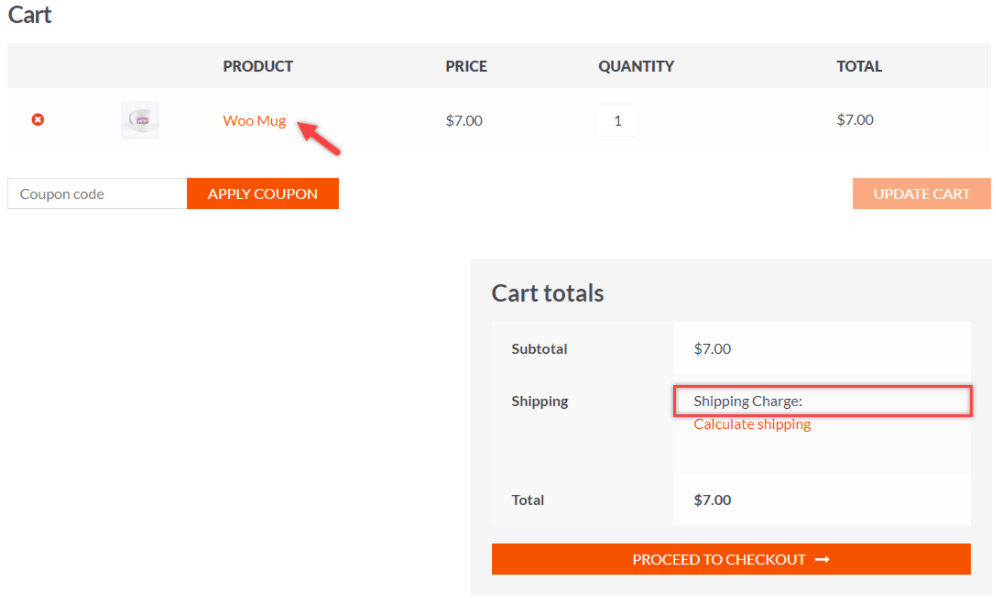 woocommerce alışveriş sepeti sayfası