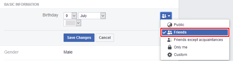 consejo de privacidad de facebook 4.2
