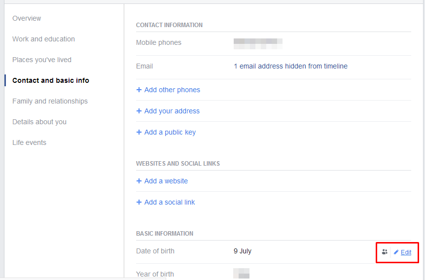 Consejo de privacidad de Facebook 4.1