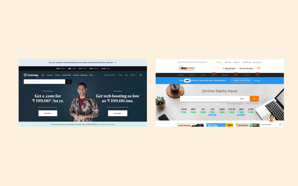 GoDaddy, BigRock