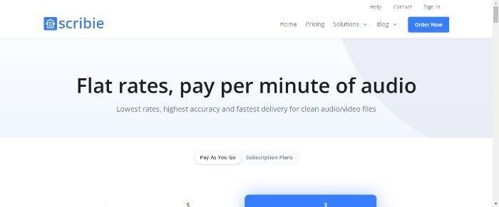 SEO ツール Scribie。