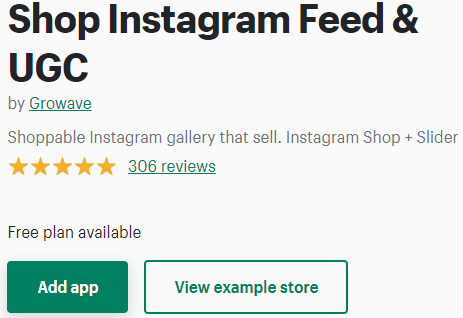 인스타그램 피드 ugc 쇼핑하기