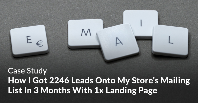 2246 Leads - Cupones avanzados 2246 Leads mailing list