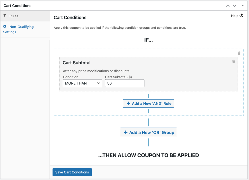 cart-conditions-cart-subtotals-more-than-50 - คูปองขั้นสูง